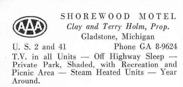 Deer Forest Motel (Sleepy Hollow Motel) - Old Postcard View (newer photo)